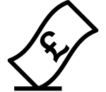 The Park Call icon - Pound sterling by josué Alfredo Cupul Pisté from the Noun Project